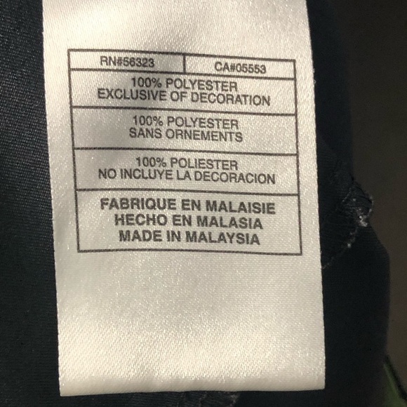 Nike training pants w/back split zipper medium - Picture 8 of 9